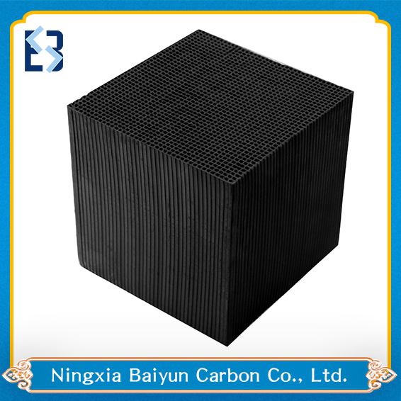 Honeycomb activated carbon