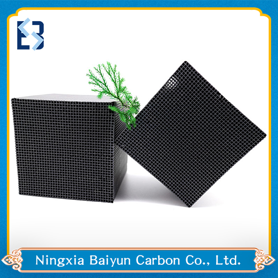 Honeycomb activated carbon