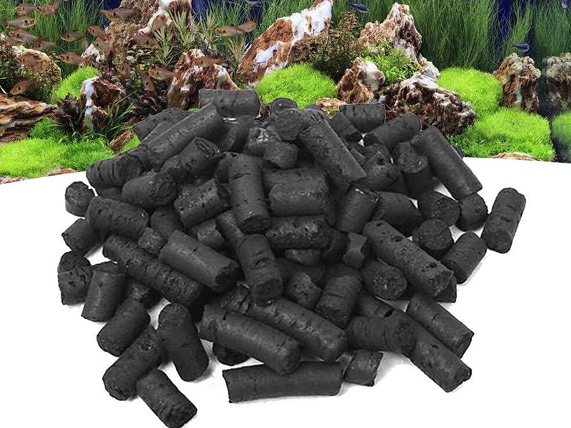 Pellet activated carbon for aquarium